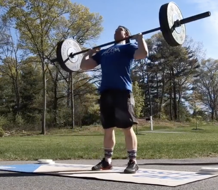 Heavy DT Workout, 2015 CrossFit Games Workout #5