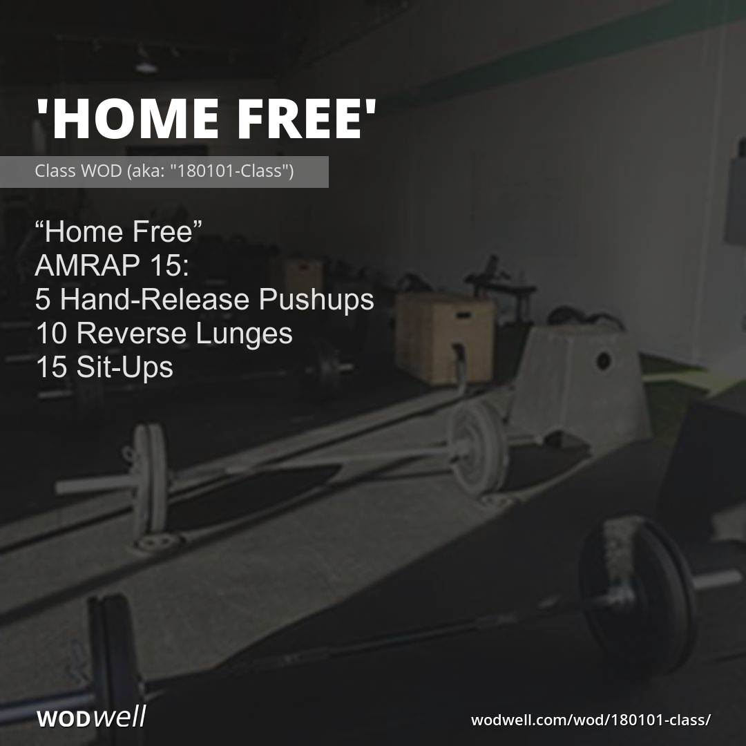 Crossfit free online wod