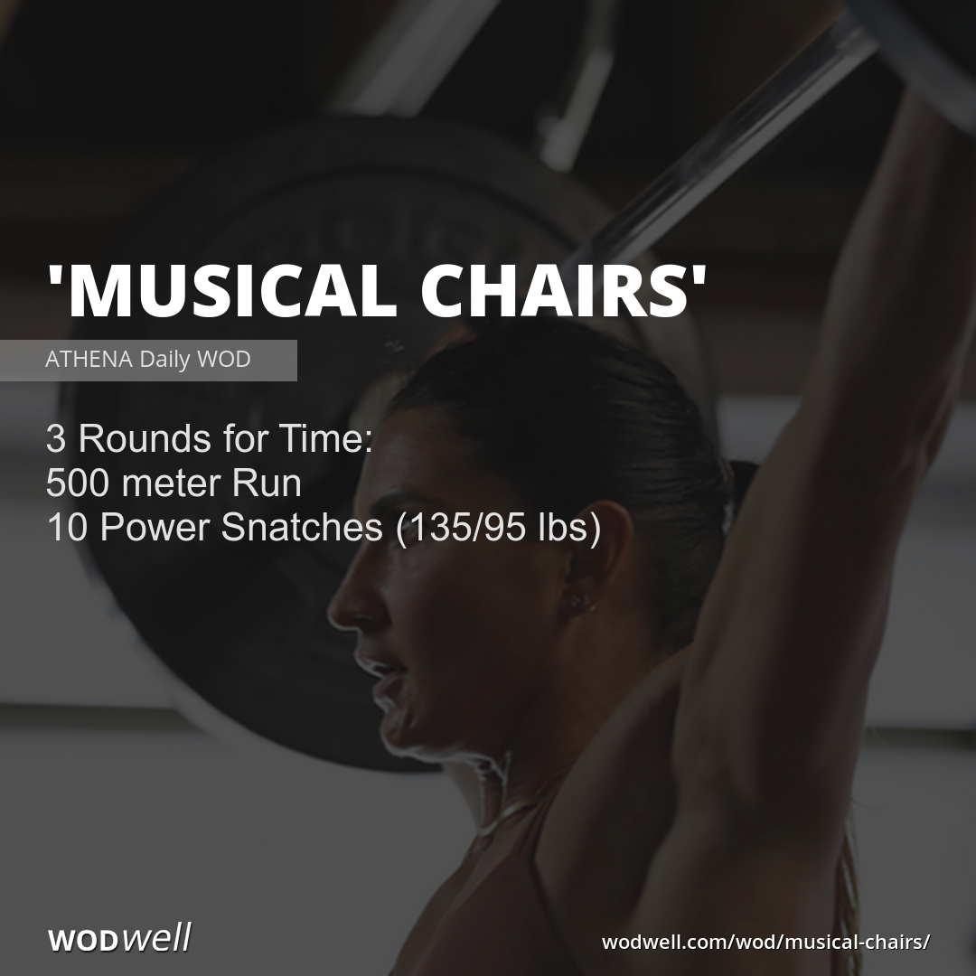 "Musical Chairs" Workout, ATHENA Daily WOD WODwell