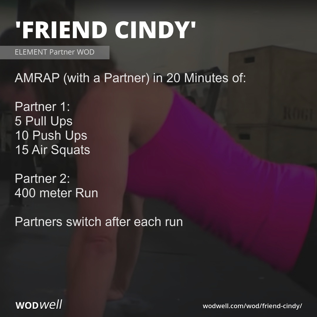 Friend Cindy Workout ELEMENT WOD WODwell friend-cindy-workout-element-wod-wodwell