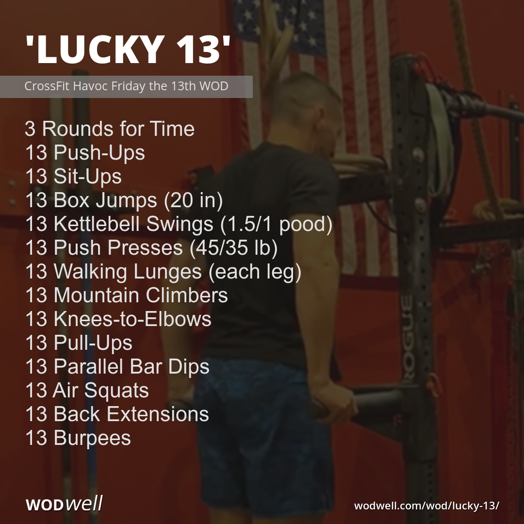 Lucky 13 WOD