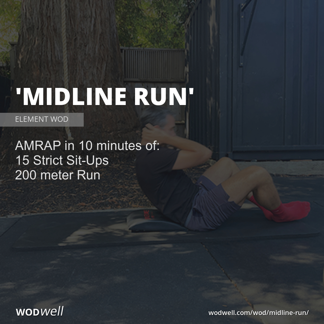 Midline Run WOD