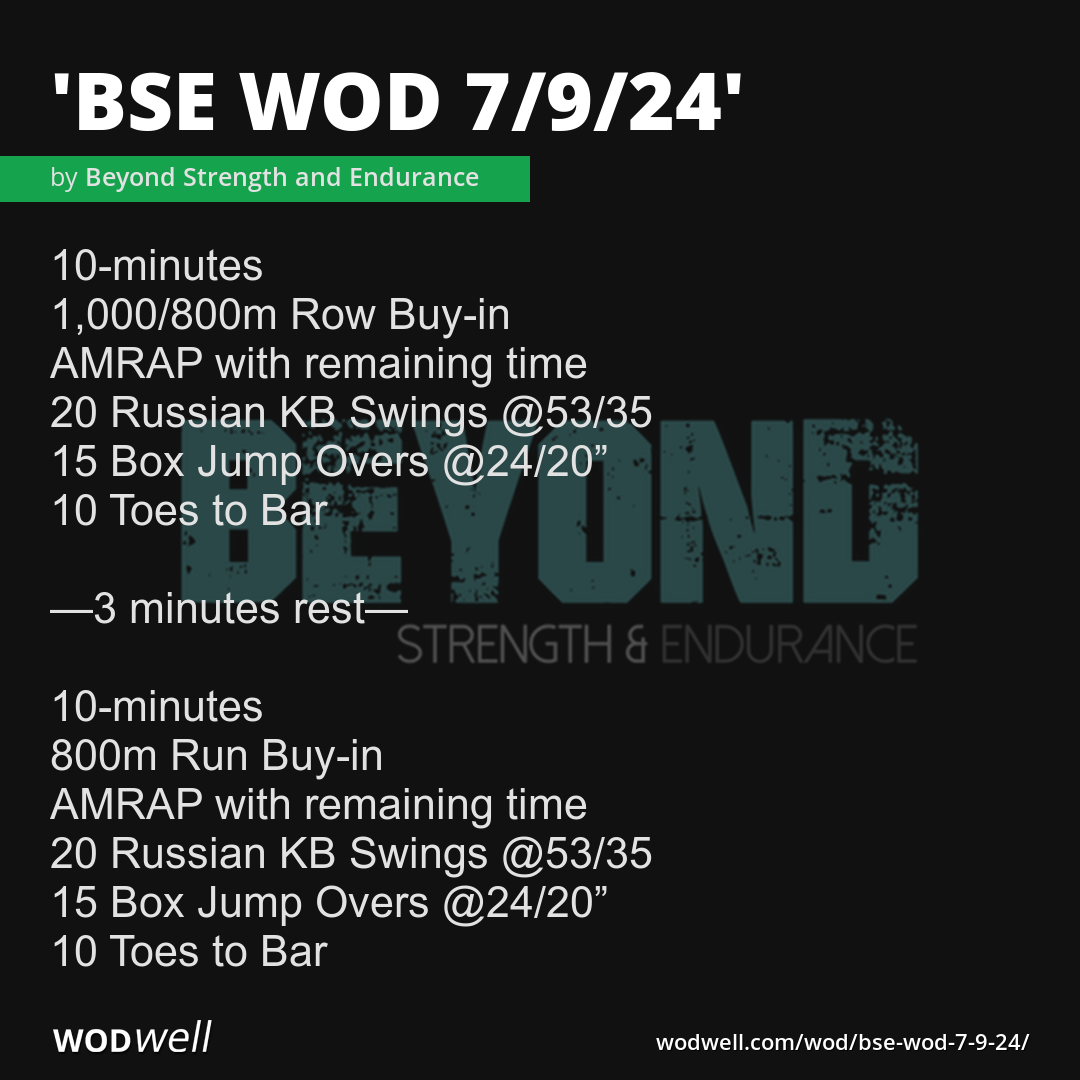 bse wod 7 9 24 WOD