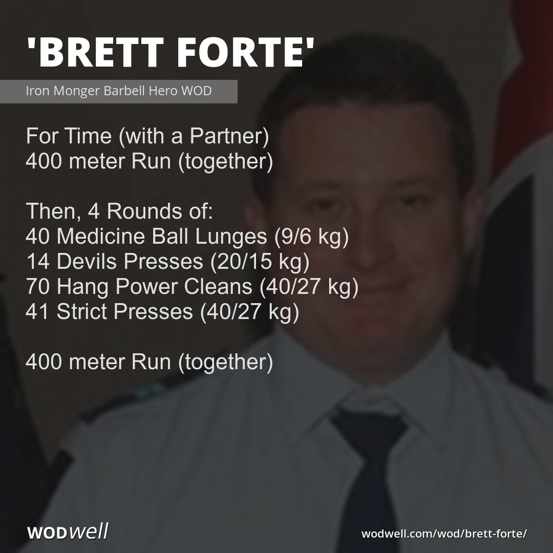 Brett Forte” WOD