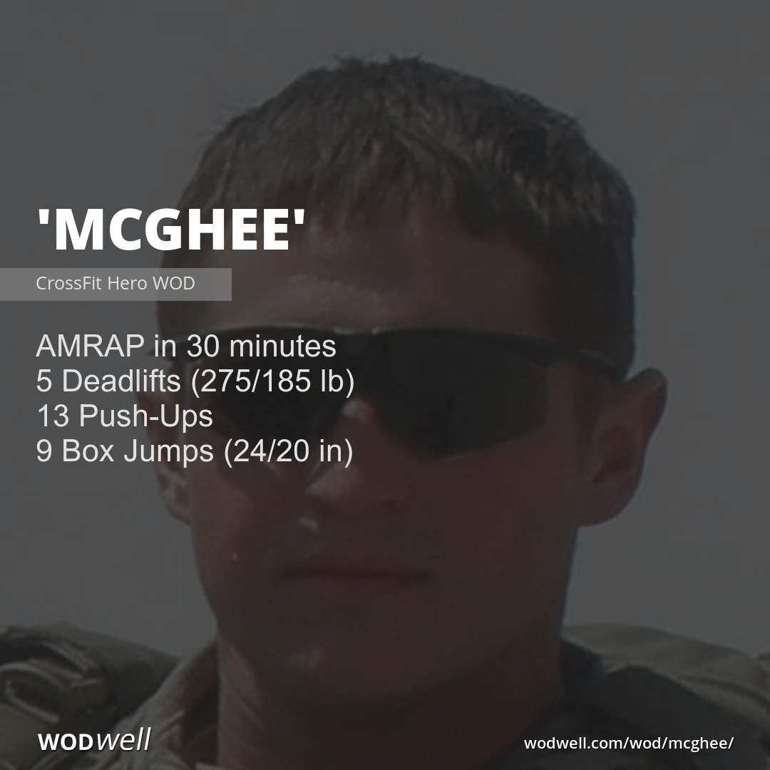 Quot Mcghee Quot Wod