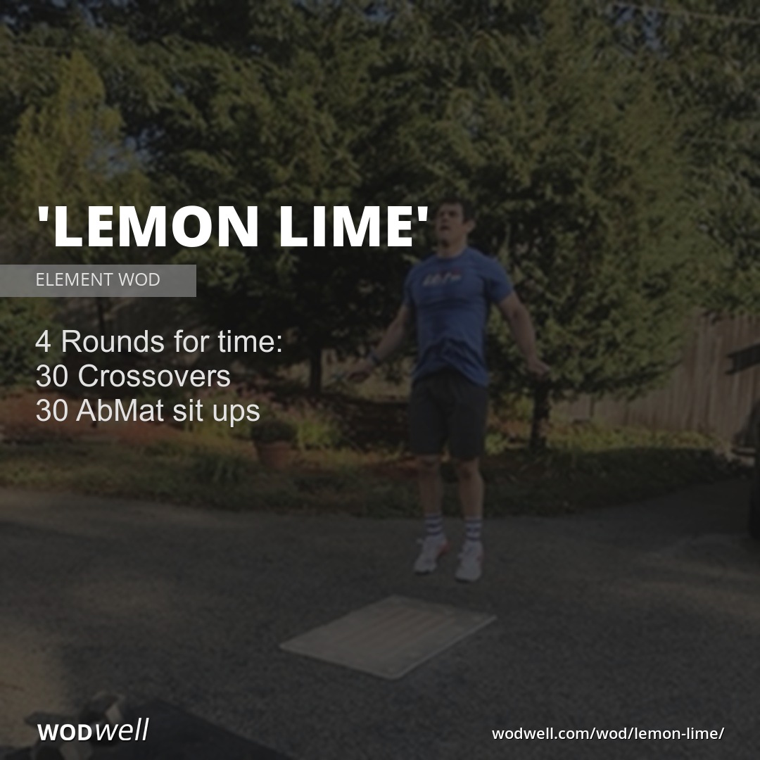 "Lemon Lime" Workout, ELEMENT WOD | WODwell