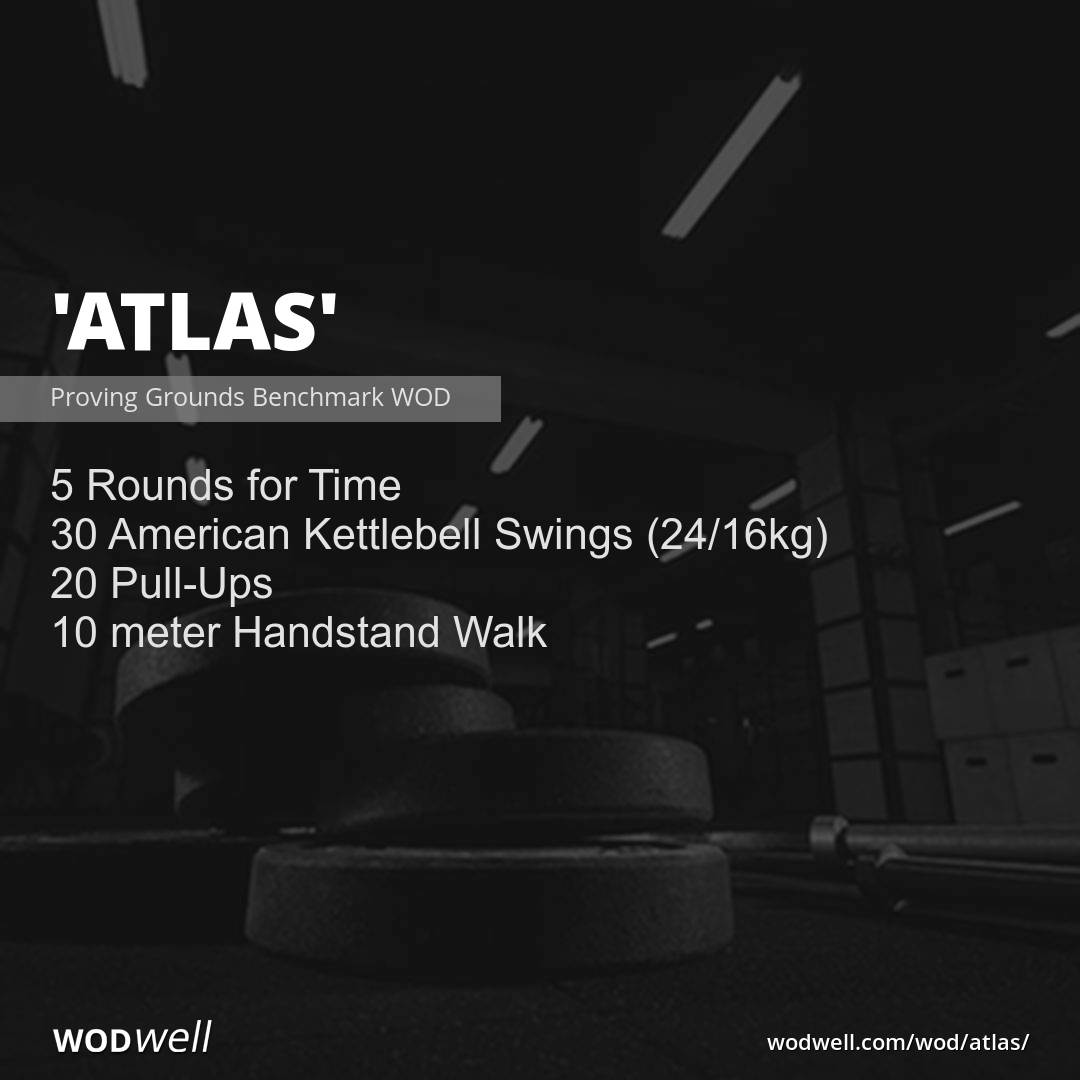 "Atlas" Workout, Proving Grounds Benchmark WOD | WODwell