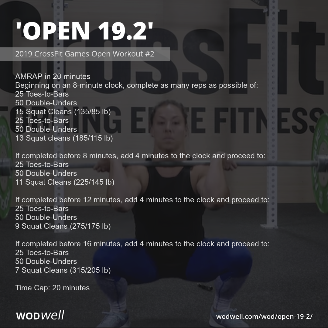 2019 reebok crossfit games open