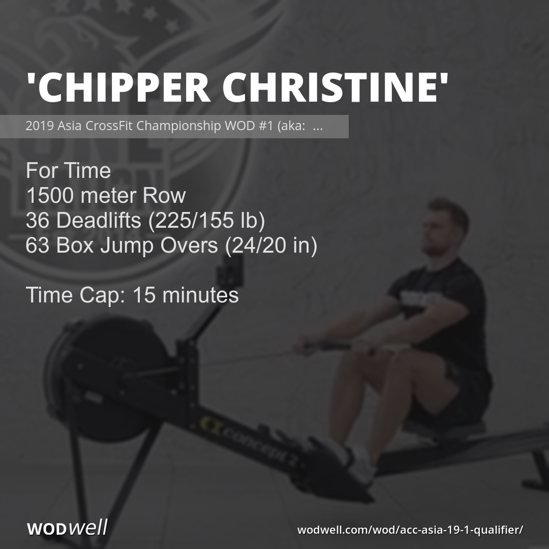 Chipper Christine WOD