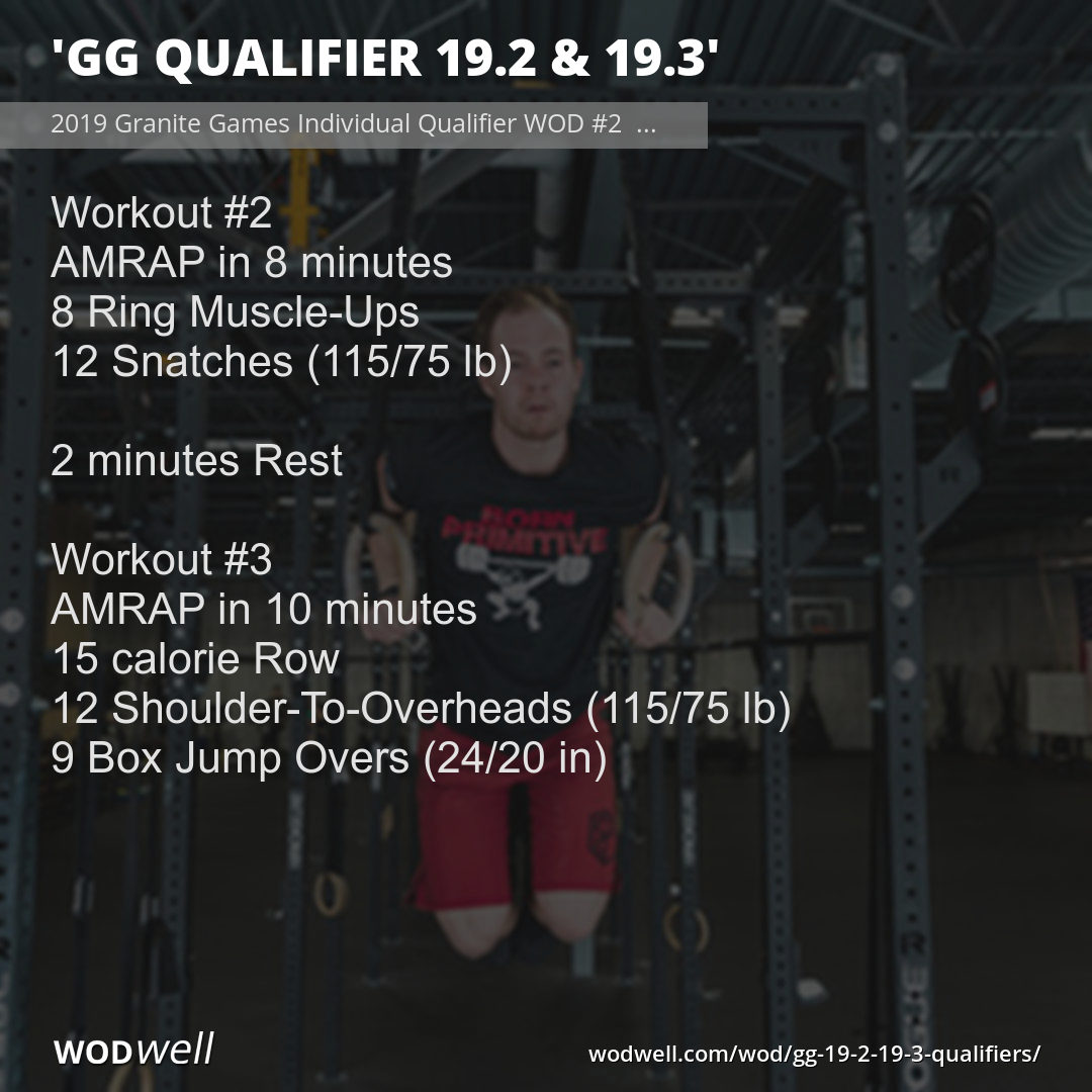 Gg Qualifier 19 2 19 3 Workout Functional Fitness Wod Wodwell Gg Qualifier 19 2 19 3 Workout Functional Fitness Wod Wodwell