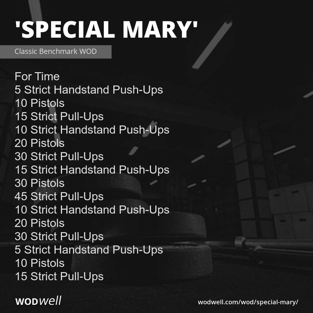 "Special Mary" WOD