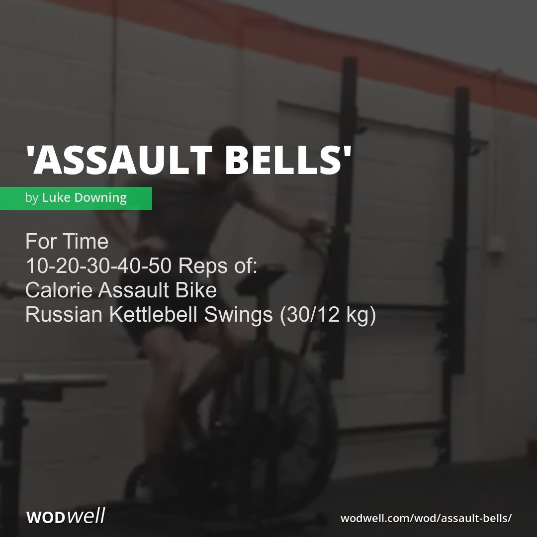 Assault bike discount wod