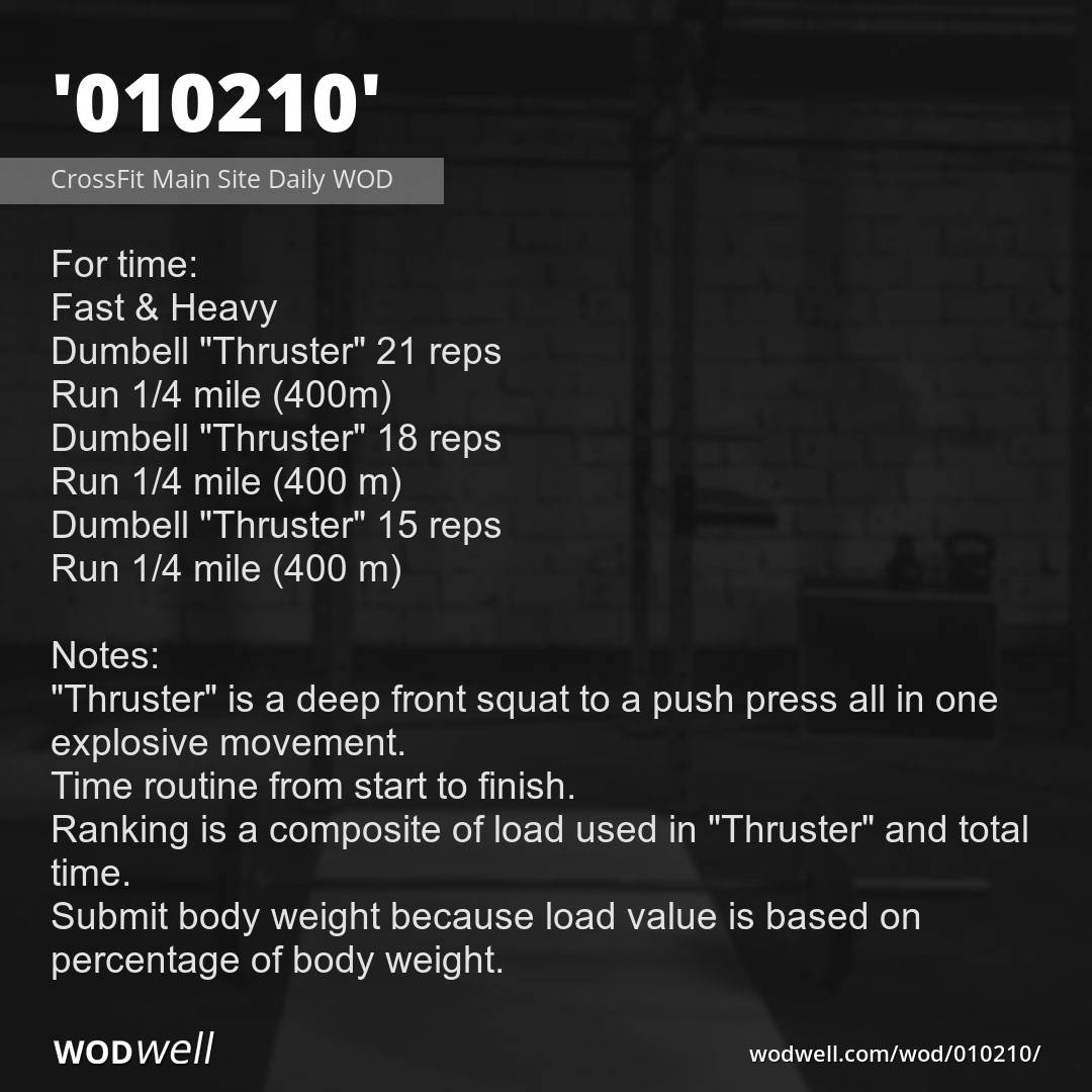 Wod daily crossfit sale