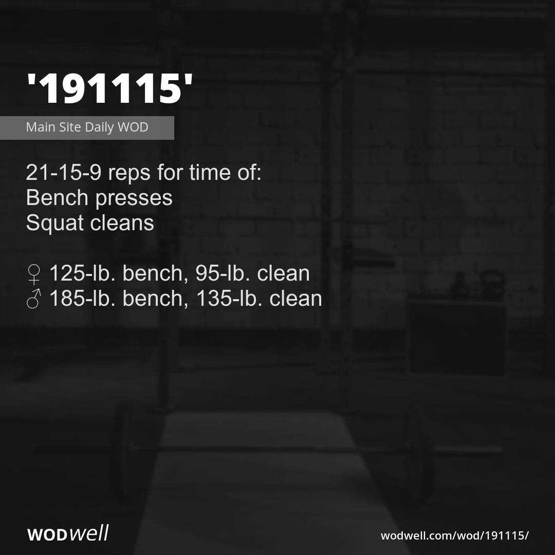 191115 Wod