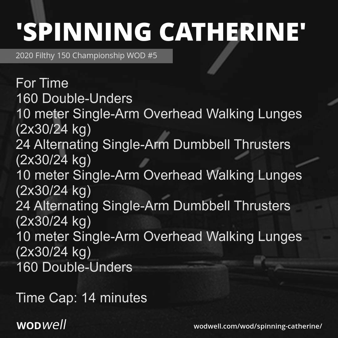 Spinning Catherine WOD