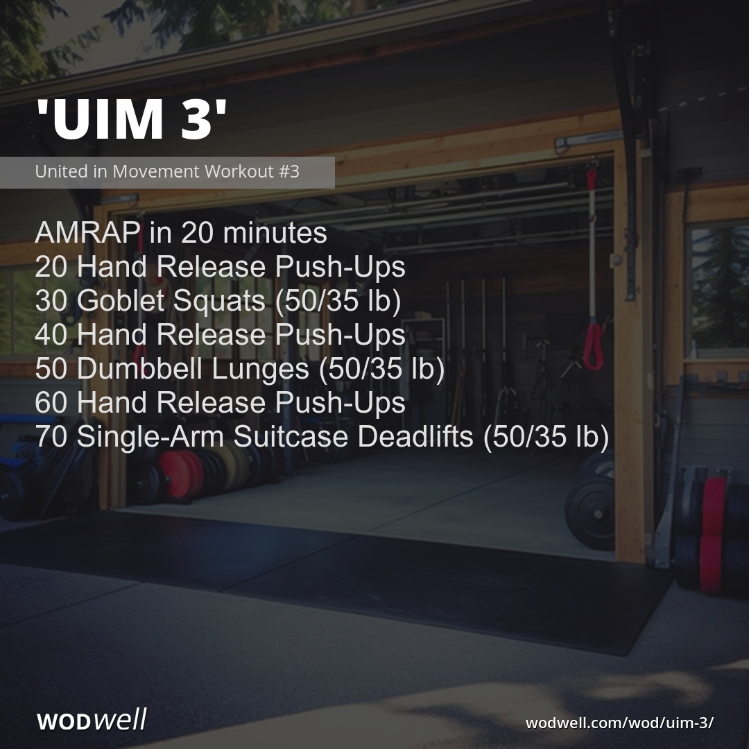 UIM 3” WOD