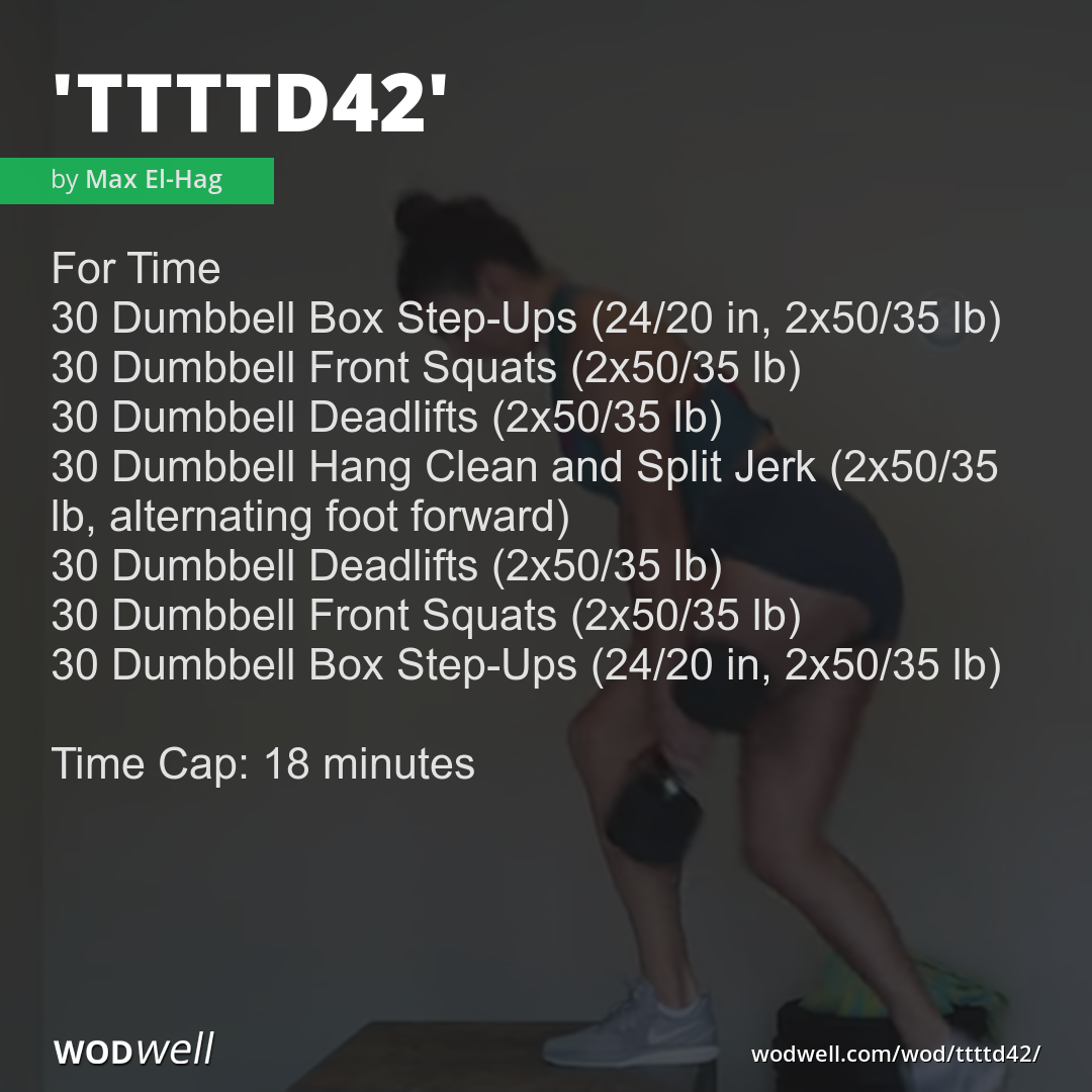 Step up crossfit workout hotsell