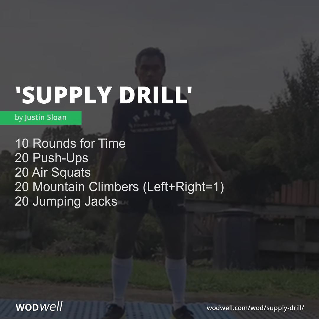 Supply Drill WOD