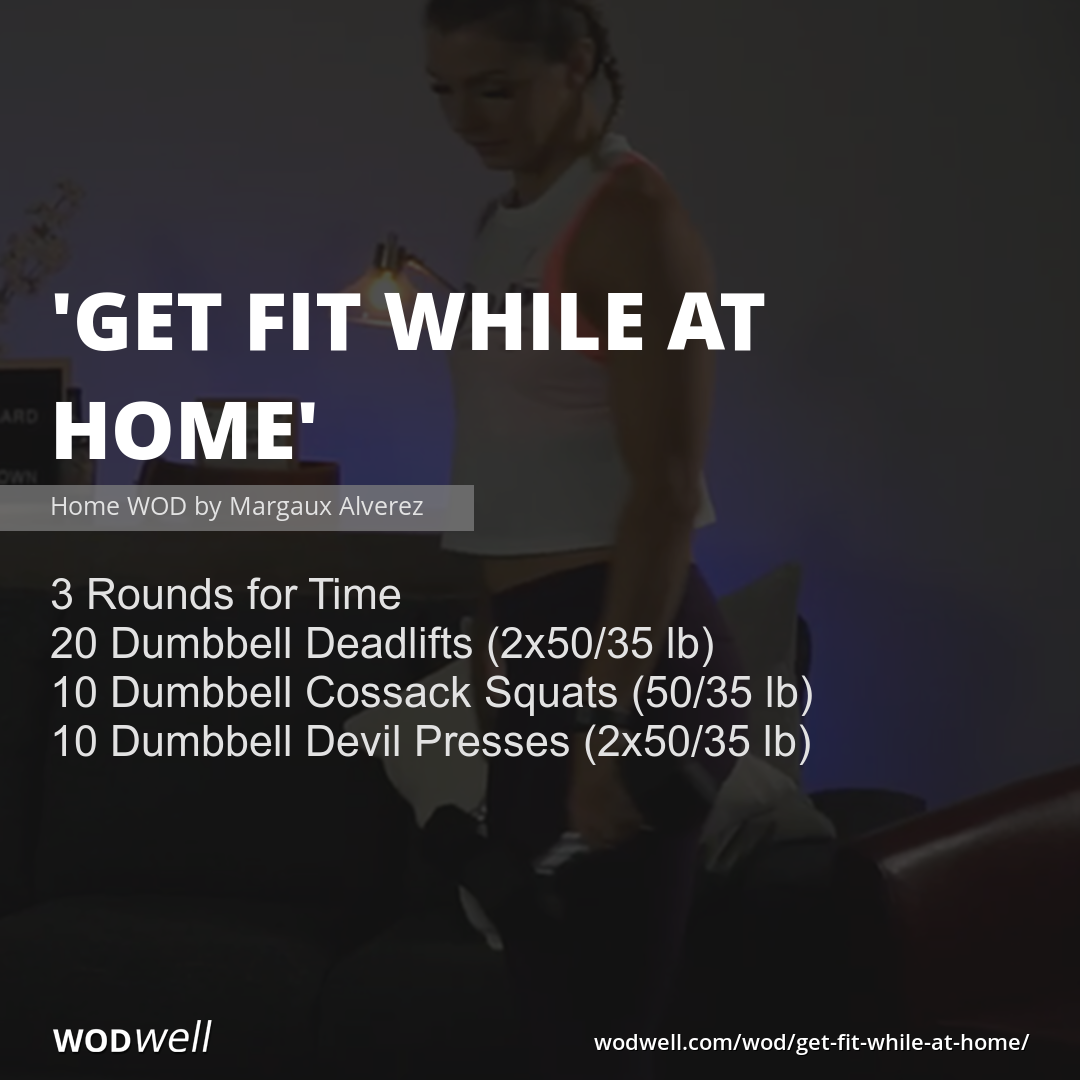 Dumbell Home WODs W/C 1-6-20 - CrossFit Bath