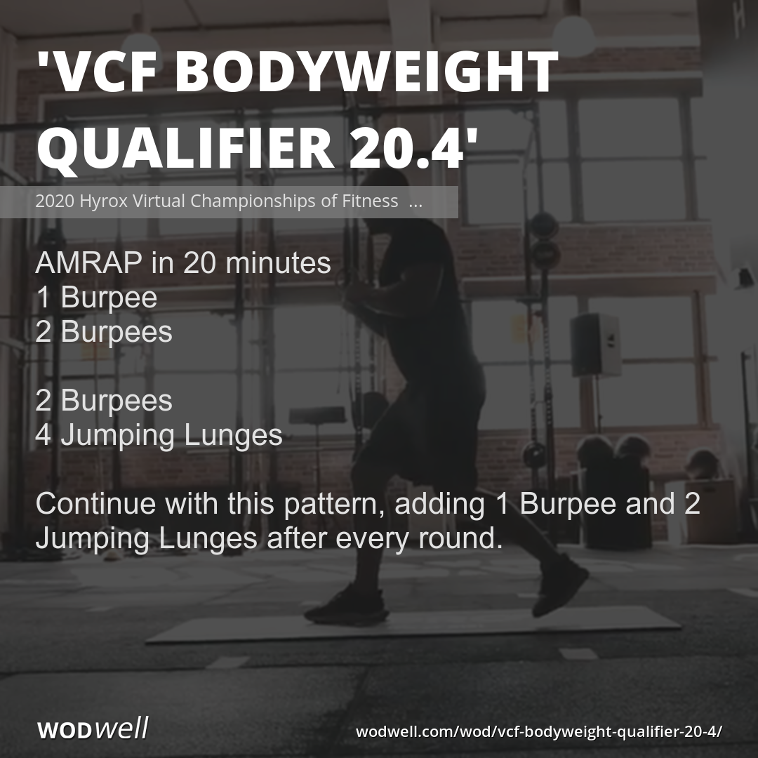 Wod bodyweight discount exercises