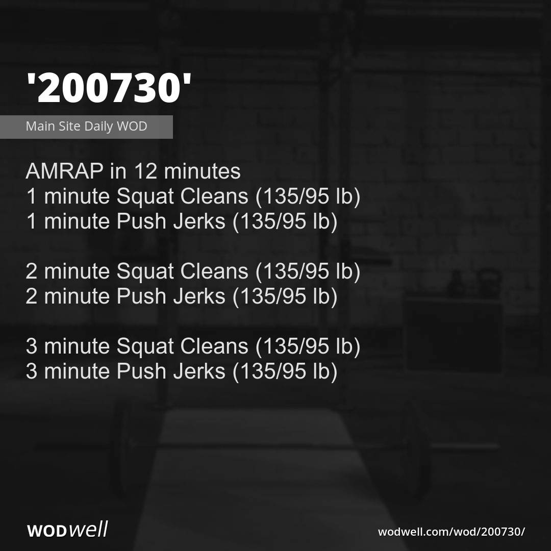 CrossFit   - 200730