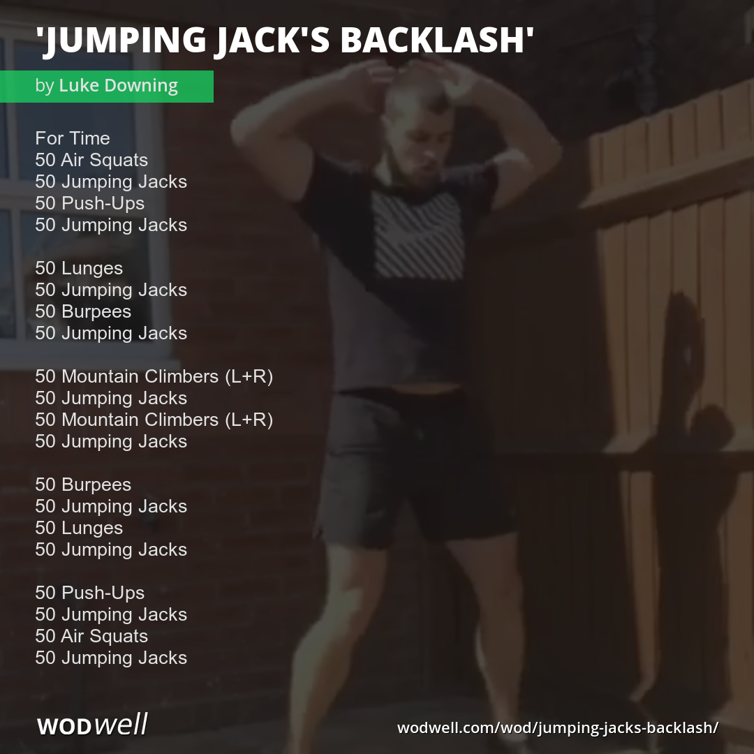 Jumping Jacks - XFit Daily 