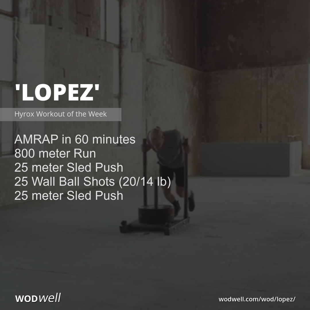 Wod best sale sled push