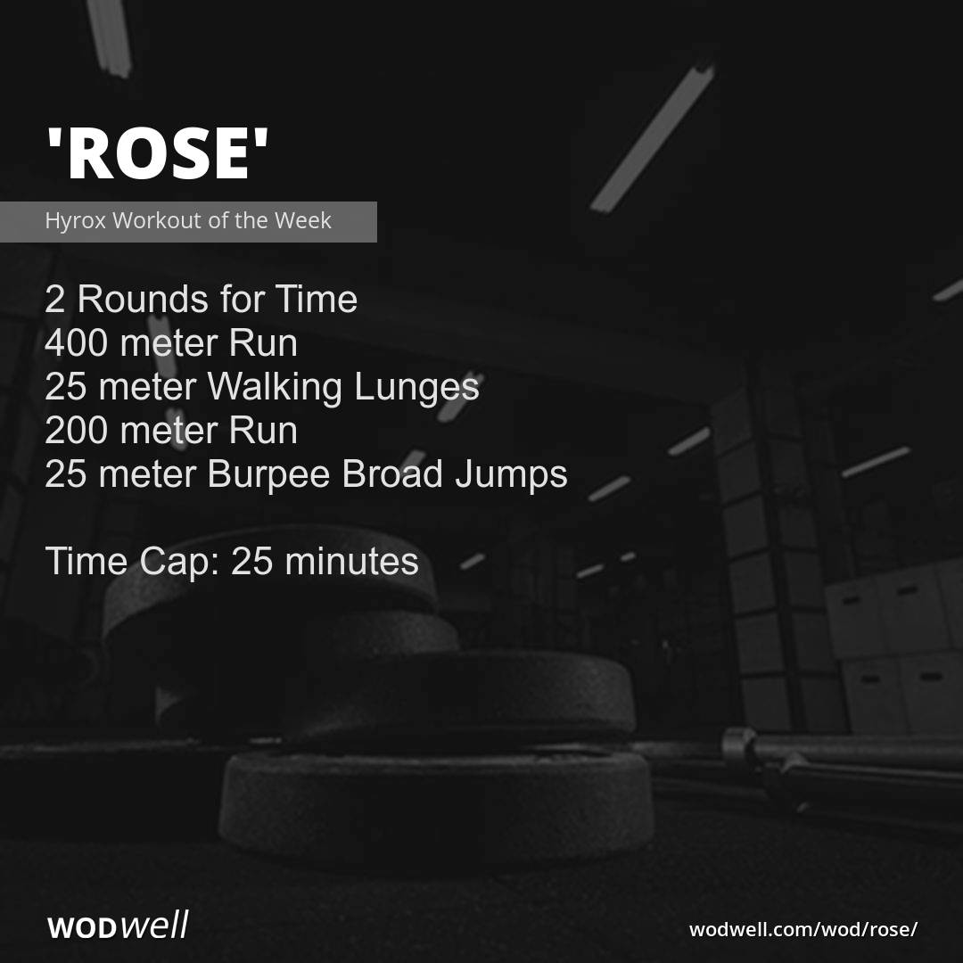 Workout With Roses