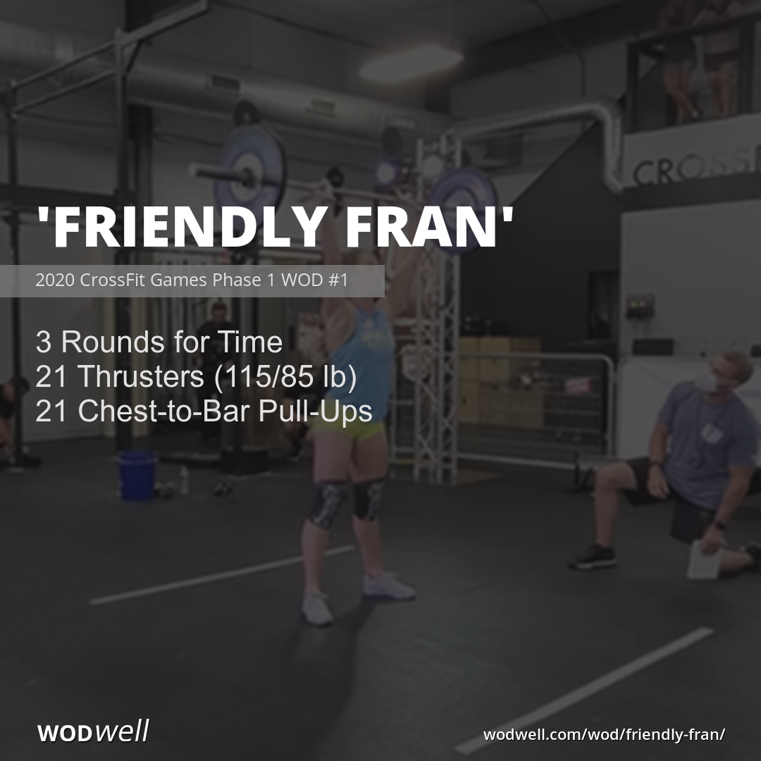 Fran workout best sale