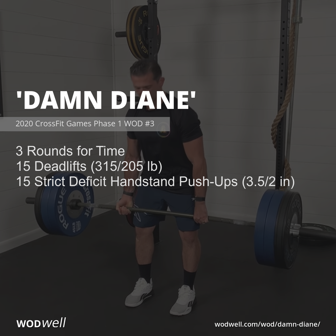 Diane crossfit online workout