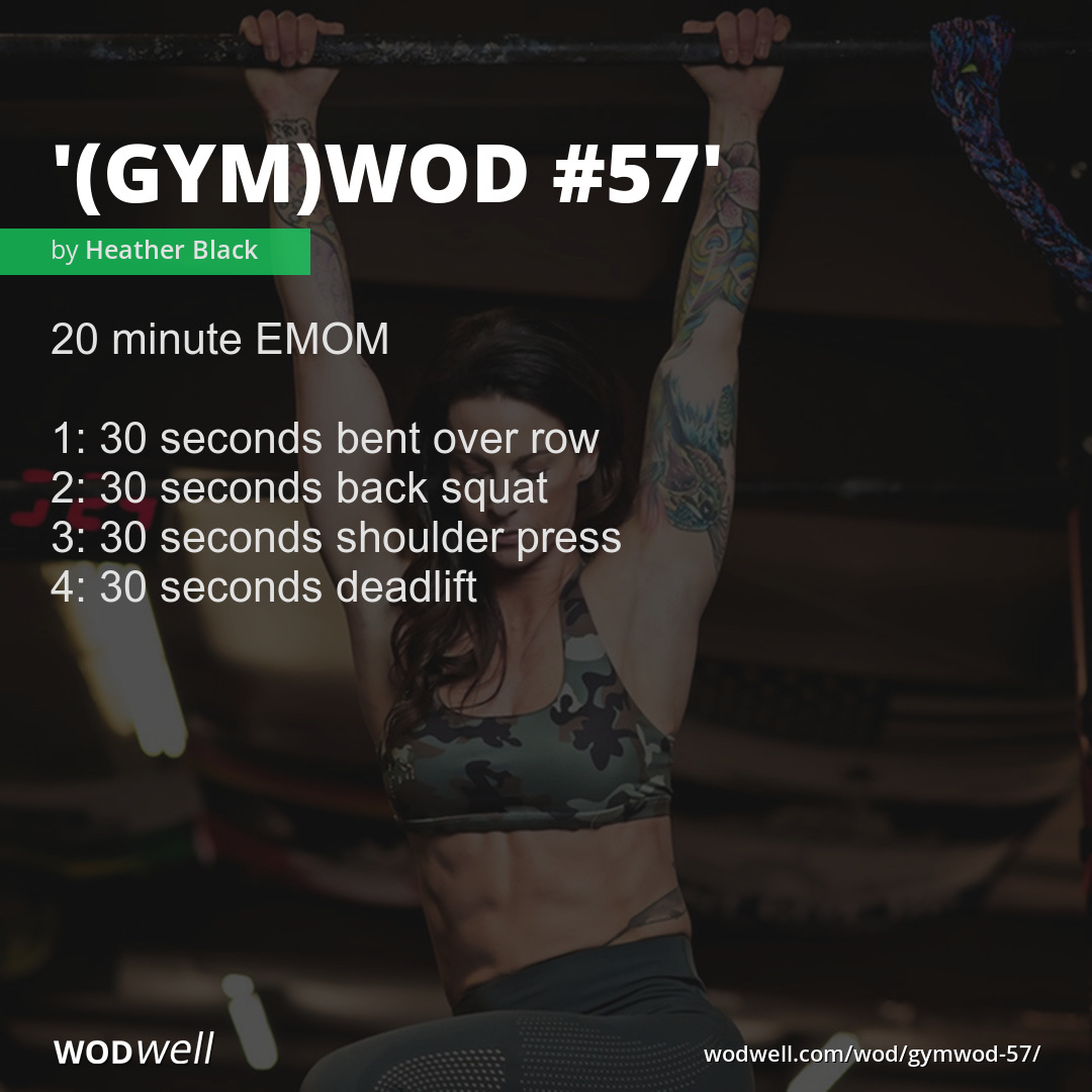 Emom deadlift online wod