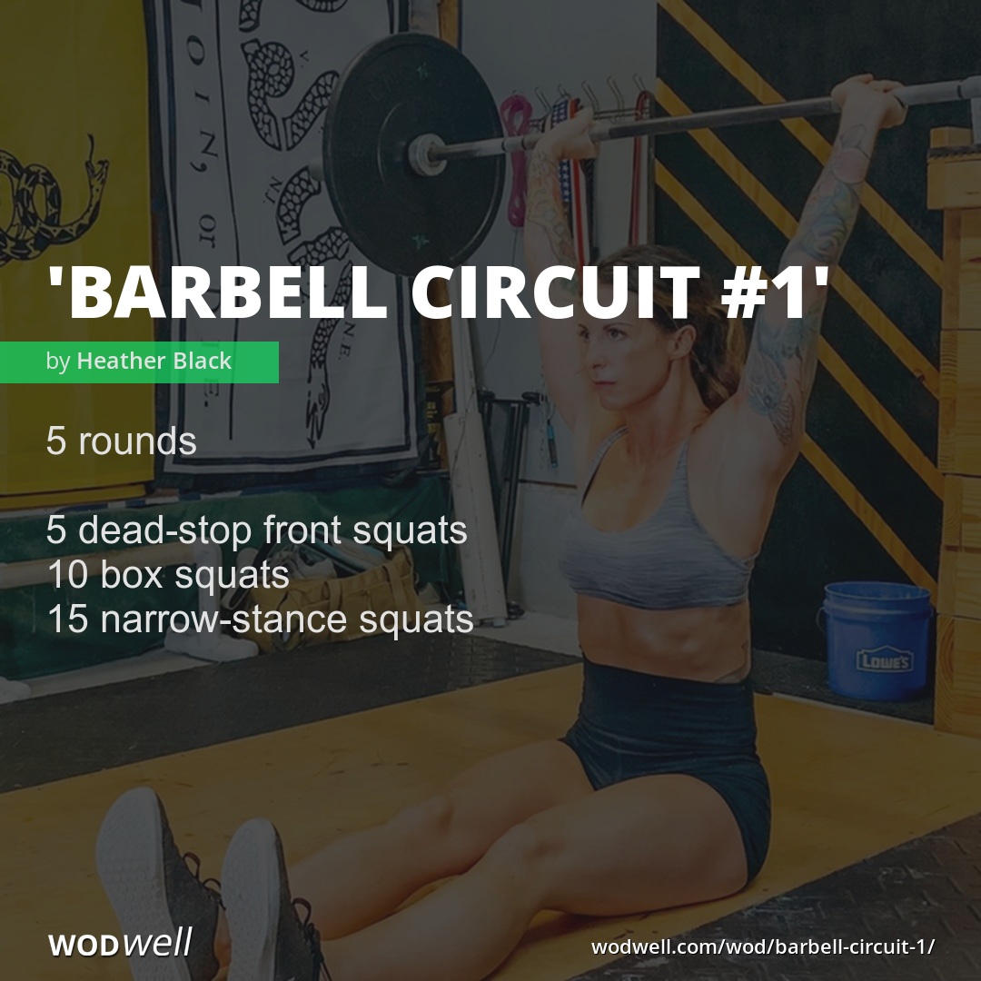 Barbell Circuit Workout Routine