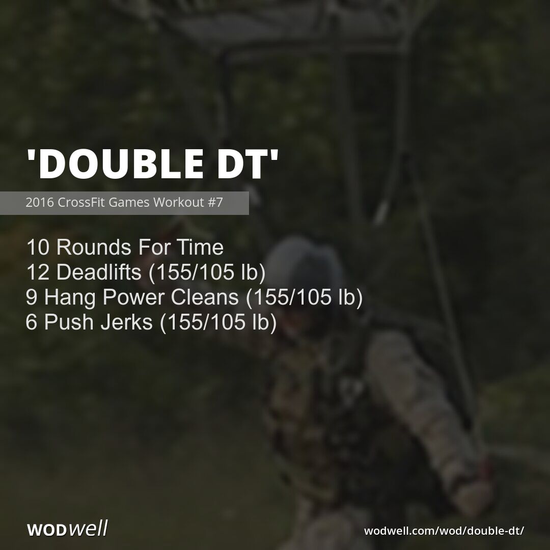 Double DT in 11:37.20. 10 Rounds For Time 12 Deadlifts (155/105 lb