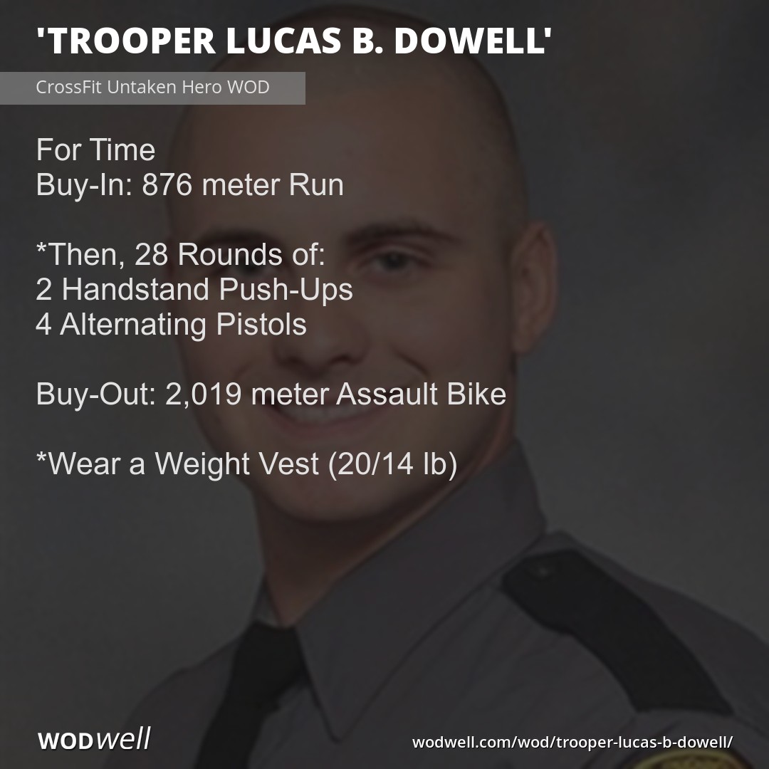 Hero WOD: Sat 07.21.2018 Partner Double DT