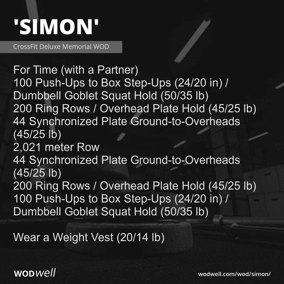 Simon Mathis Workout