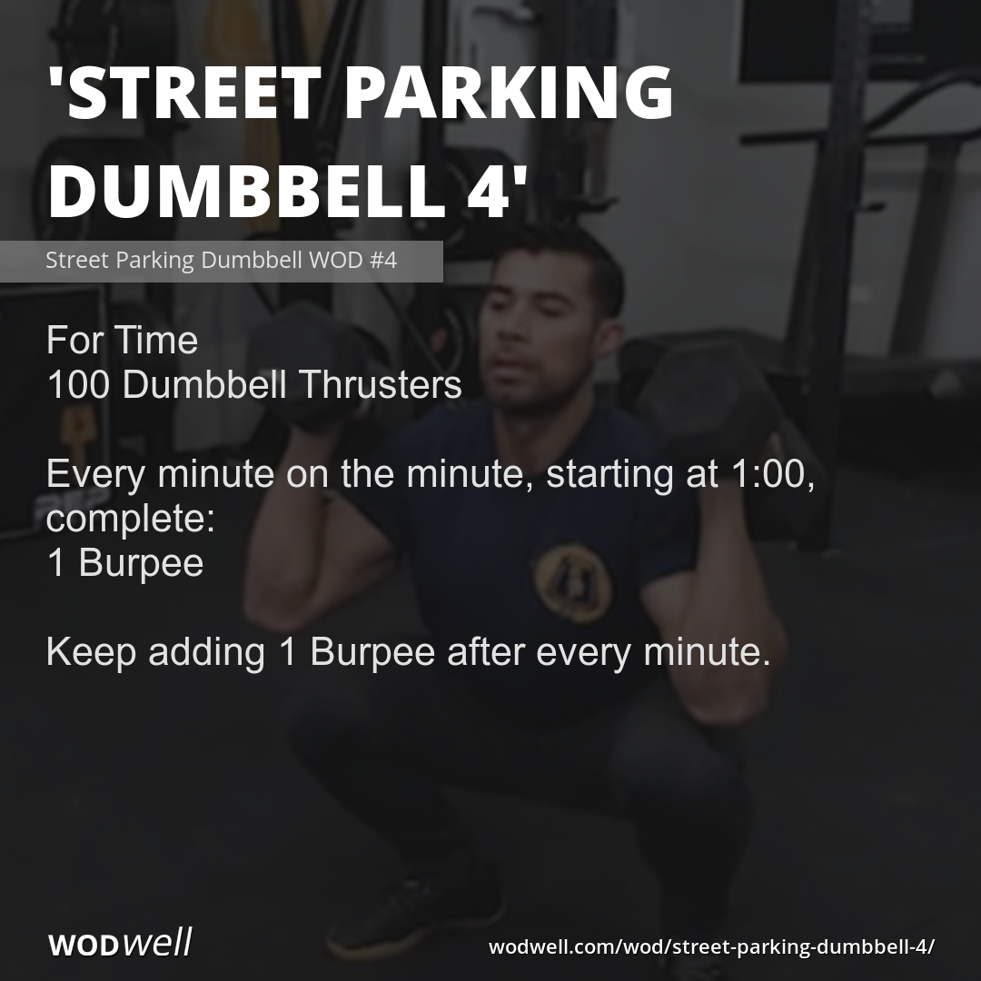 Dumbbell only crossfit online wod