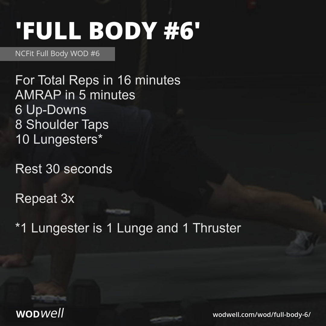 Wod full body crossfit sale