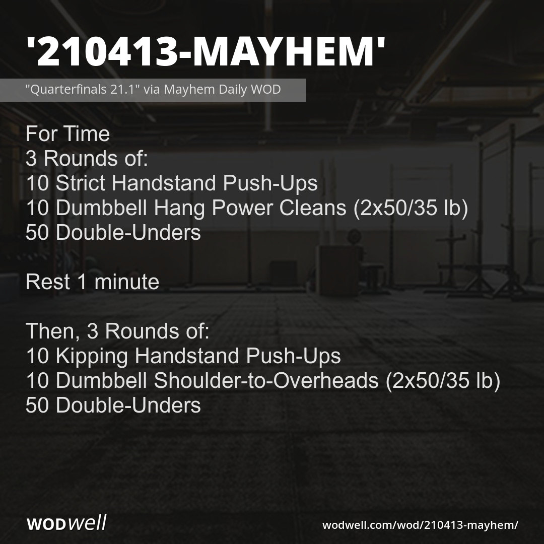 CrossFit   - 210413