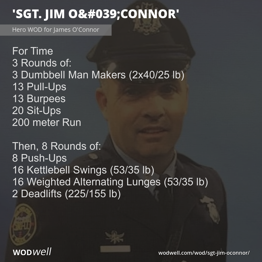 The @variednotrandom programming has the Hero WOD DT on tap for