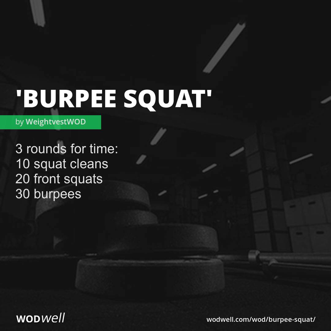 Back discount squat wod