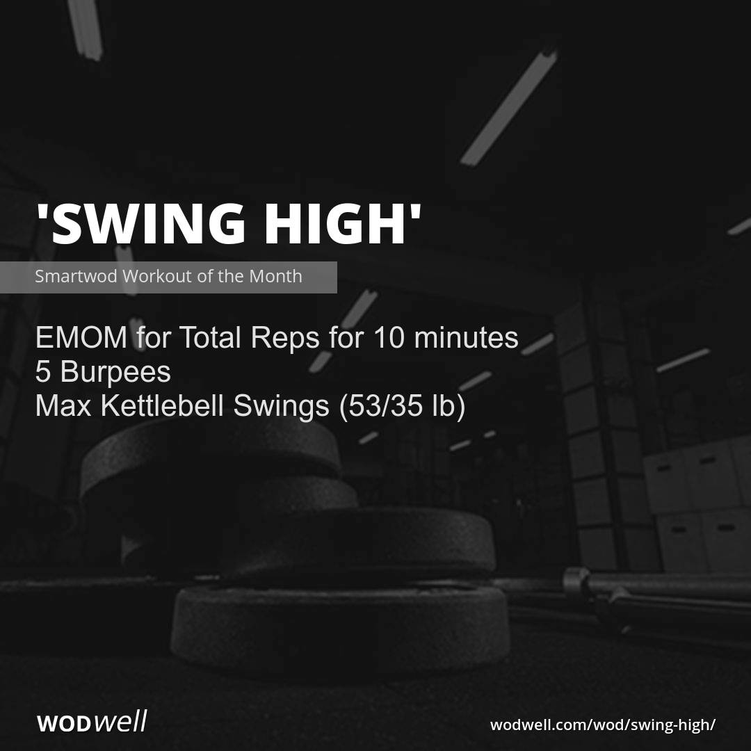 Kettlebell best sale swing wod