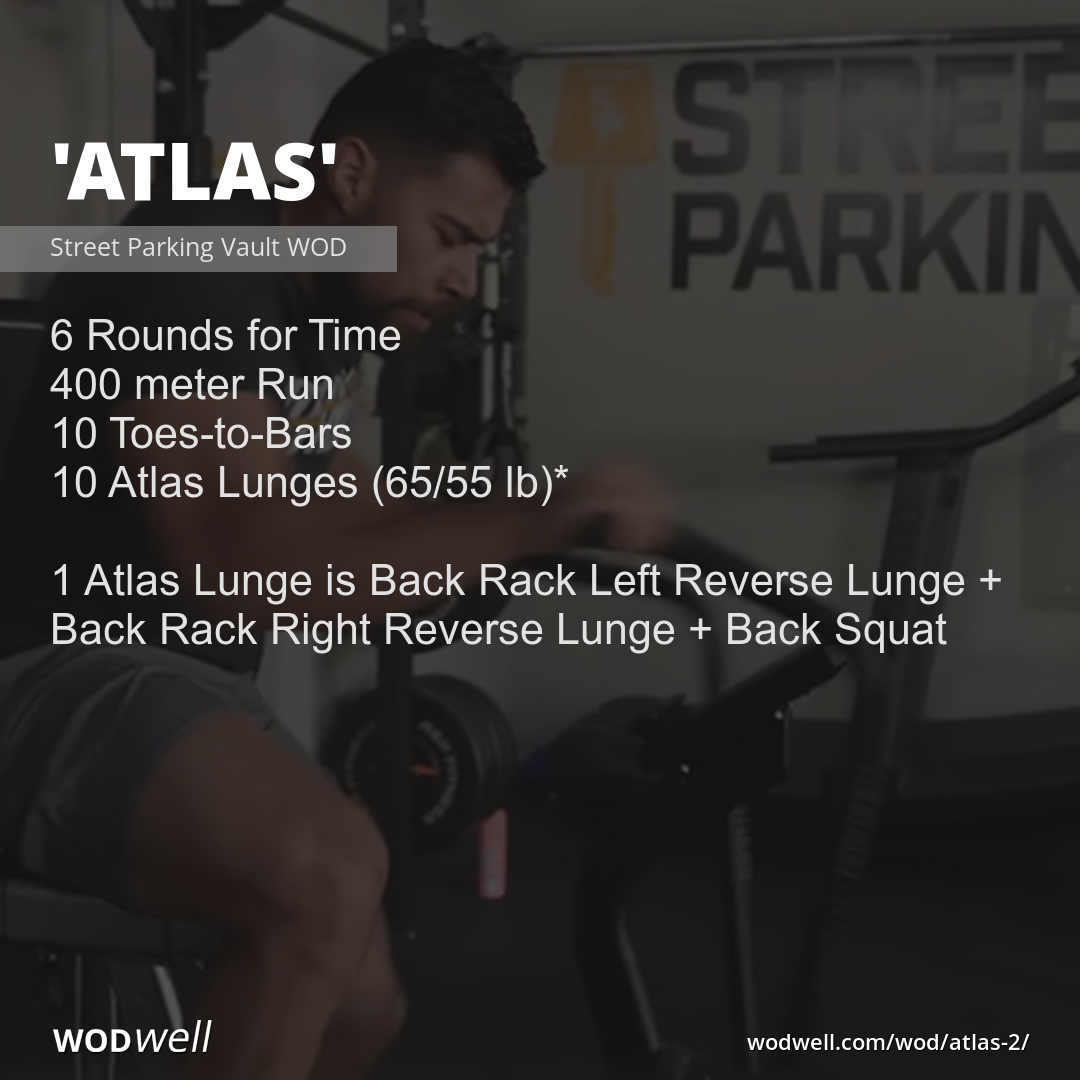 "Atlas" Workout, Street Parking Vault WOD | WODwell