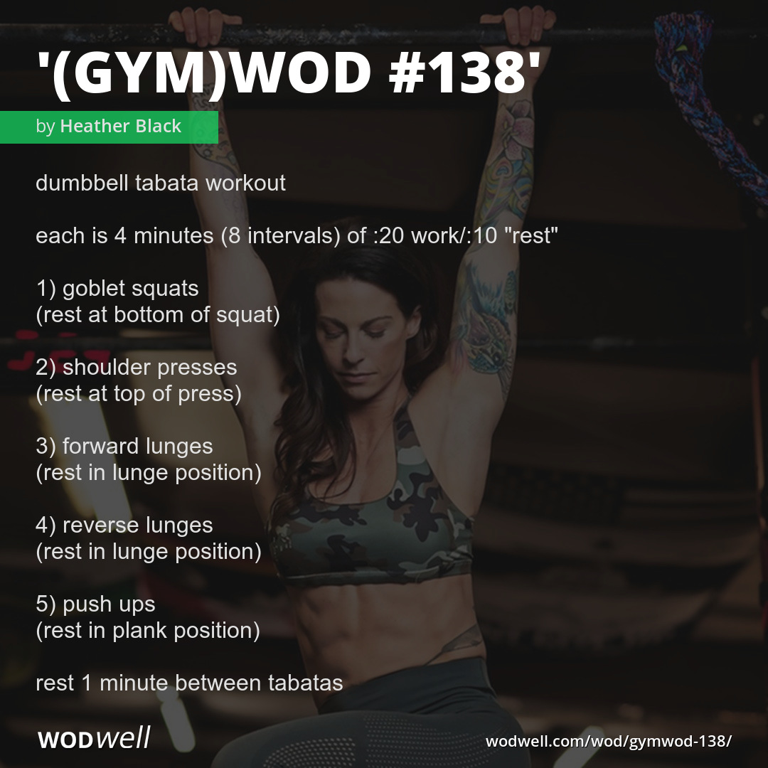 Gymwod 138 Workout Coach Creation Wod Wodwell 7864