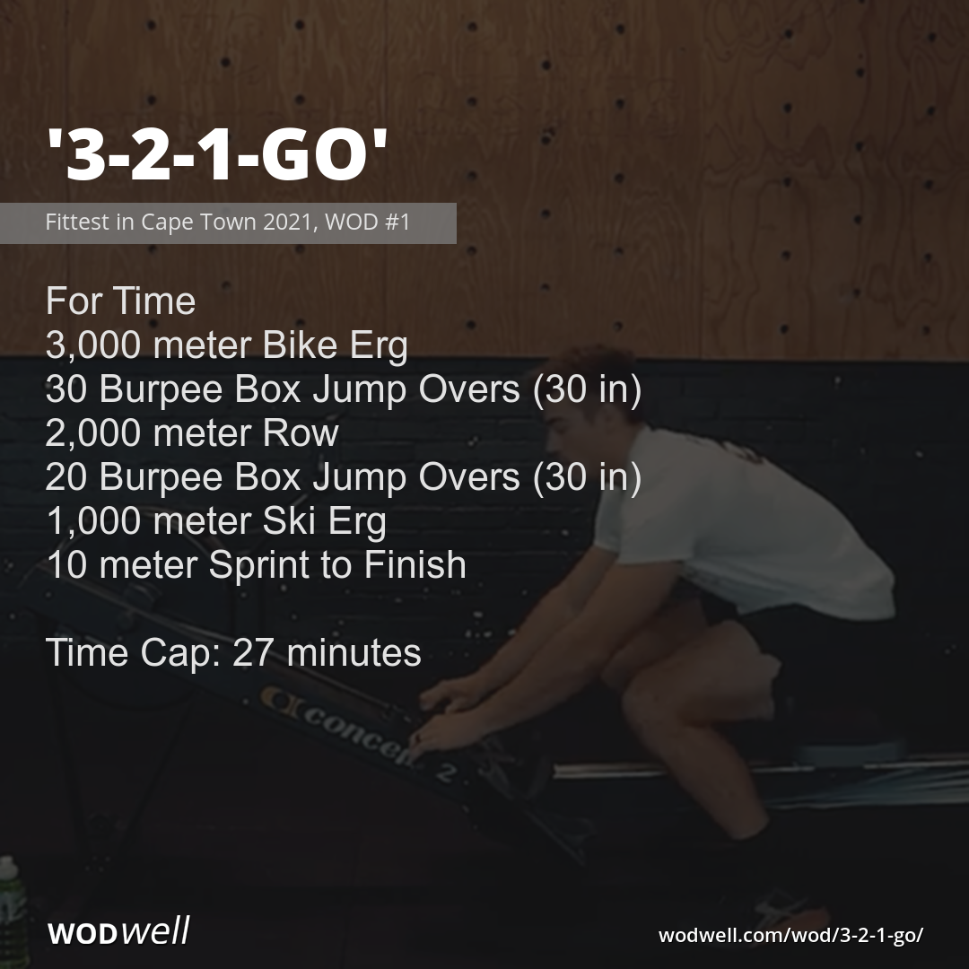 3 2 1 Go WOD