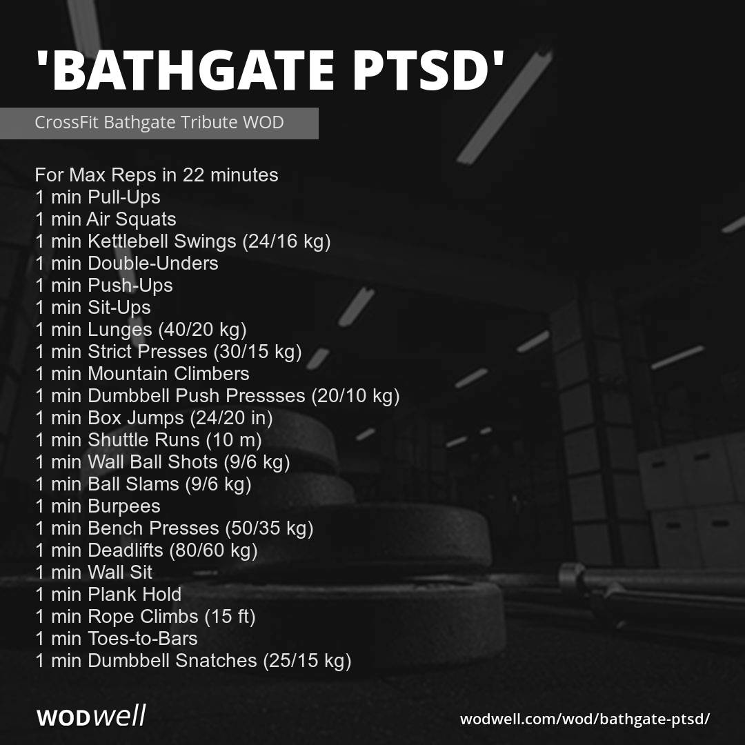 &quot;Bathgate PTSD&quot; WOD
