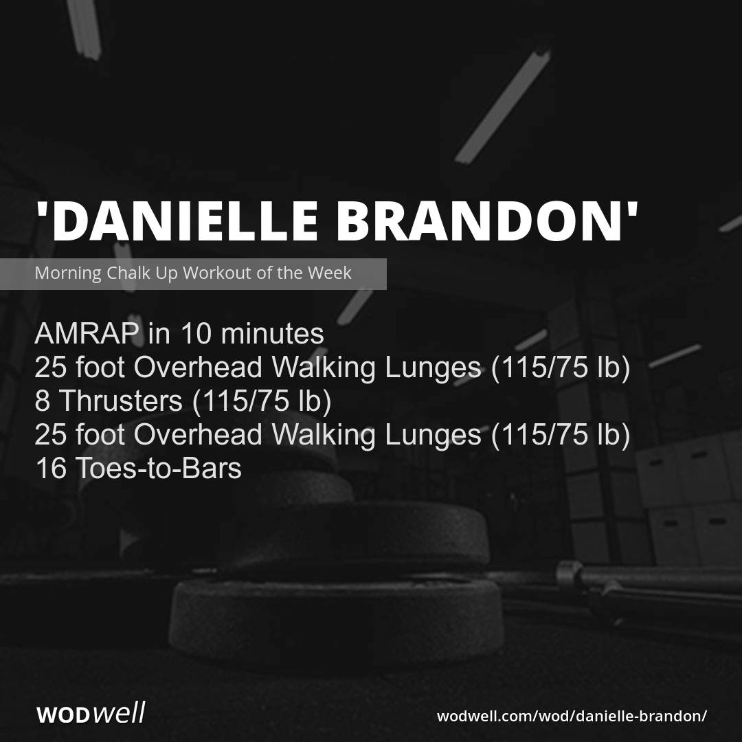 Danielle Brandon” WOD