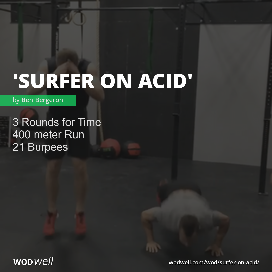 Surfer On Acid Workout Functional Fitness Wod Wodwell Surfer On Acid Workout Functional Fitness Wod Wodwell