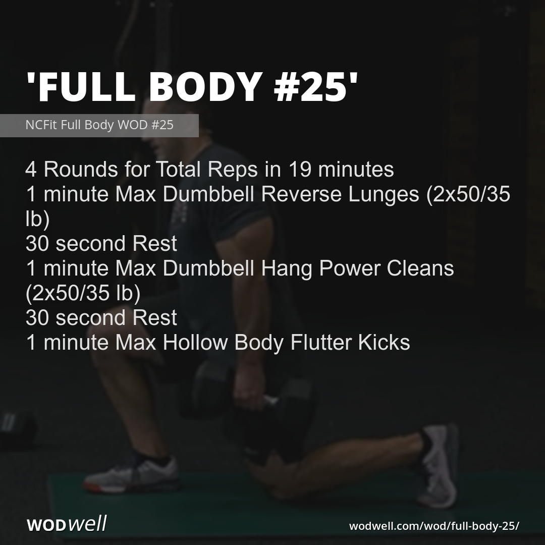 Full body wod at home hotsell