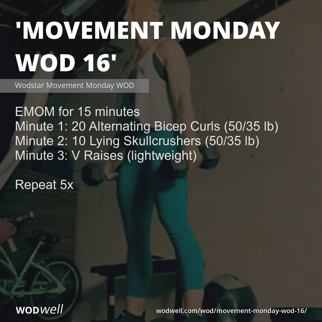 Movement Monday WOD 16 WOD