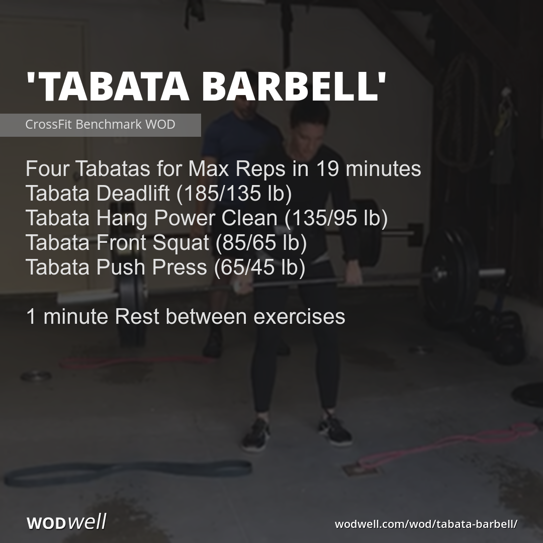 Crossfit tabata workouts at home sale